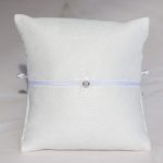  White nylon cord bracelet with 0.05 carat lab-grown diamond in 925 silver – jKaldy Solo