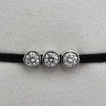 Schwarz Trio Armband 0.60ct (3x 0.20ct)